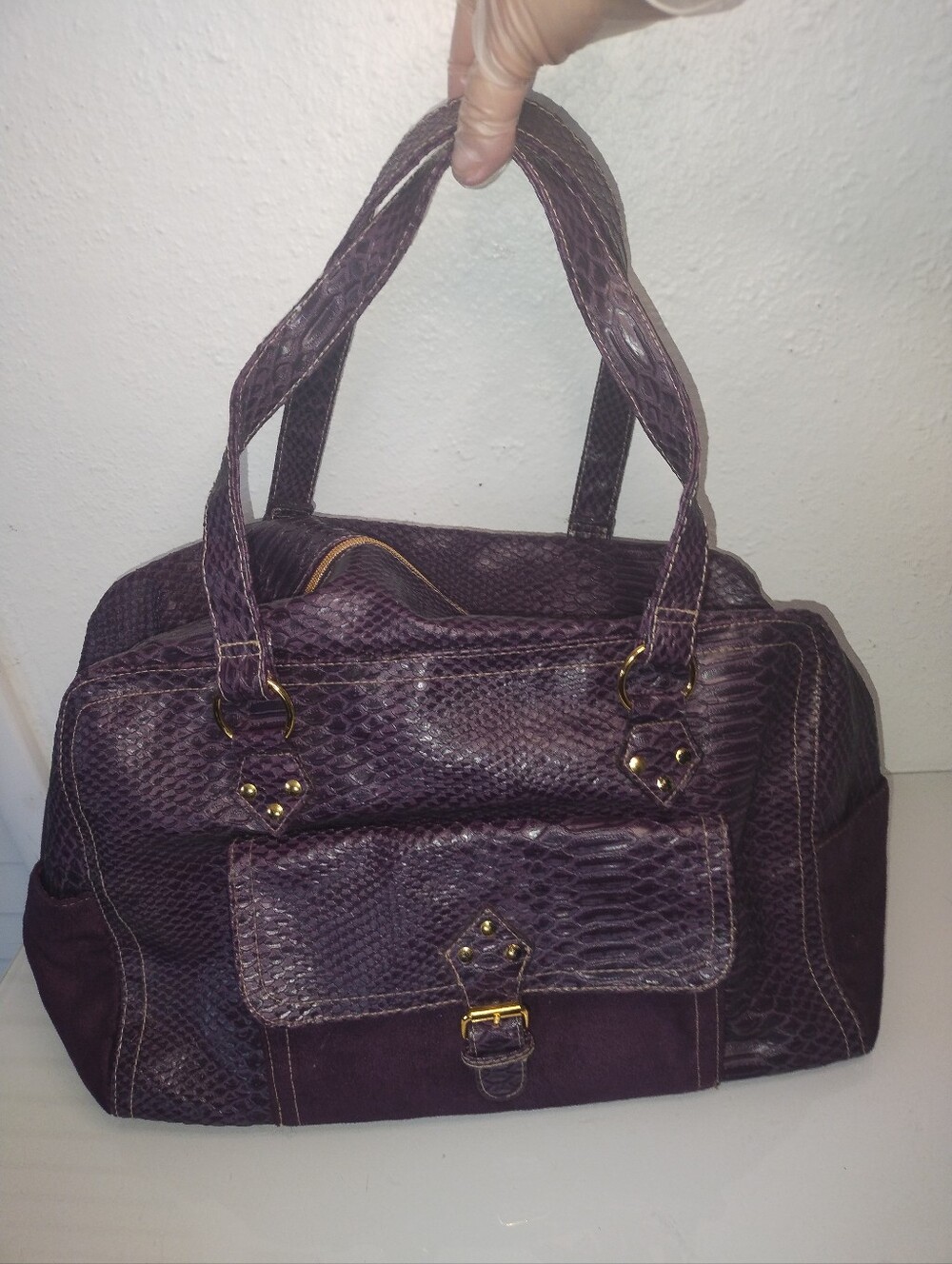 Purple Elizabeth Arden overnight/Weekend Bag